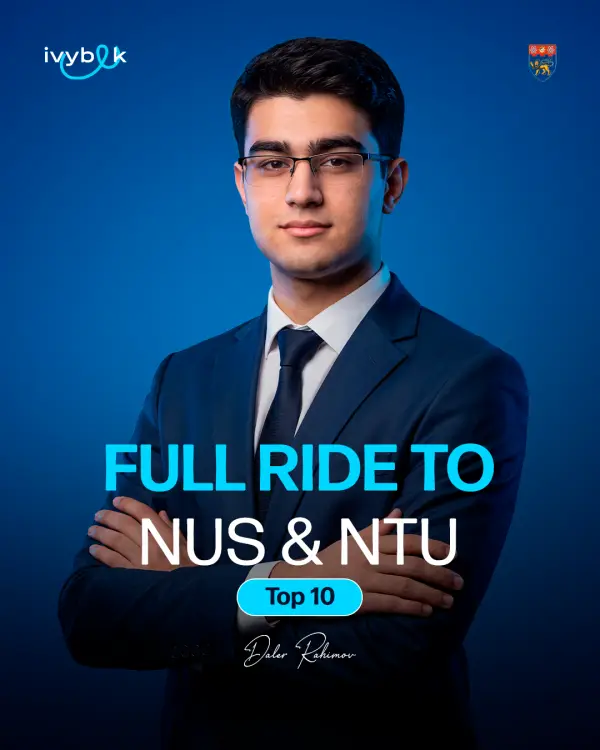 Daler Rahimov &mdash; NUS va NTU, Top-10, to'liq grant